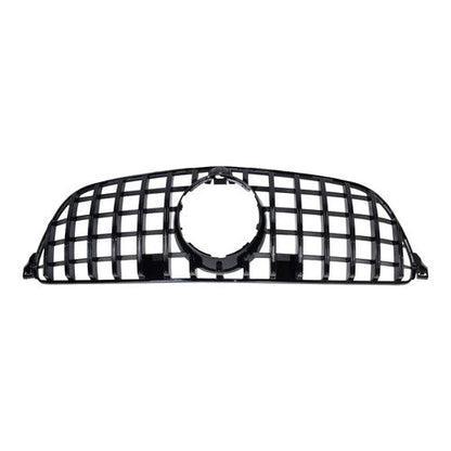 Glossy Black Grille For Mercedes Benz W166/C292 2016-2019 GLE350 W/camera hole