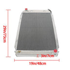 3 Row Full Aluminum Racing Radiator For Ford Mustang GT/LX AT/MT V6/V8 79 80-93