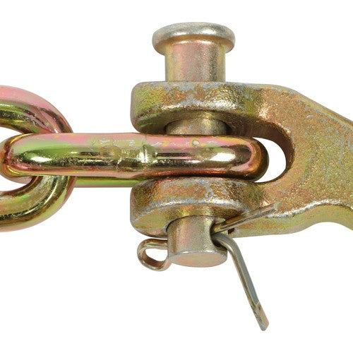 With Clevis Hooks Transportation Bundle Chain Steel Gold 3150lbs G70 1/4in×20ft