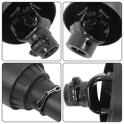 PTO Shaft PTO Driveshaft for Tractor 1-3/8" Spline/Round Ends 30-39" New