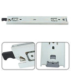 Heavy Duty 12 Inch Drawer Slides, 1 Pair, 150 lb Load Capacity, Side Mount