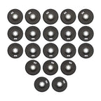 20 PCS T29 Flap Discs 4.5" x 7/8" 40/60/80/120 Grit Angle Grinder Sanding Disc