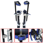15" - 23" Adjustable Drywall Stilts Painters Walking Finishing Tools Black