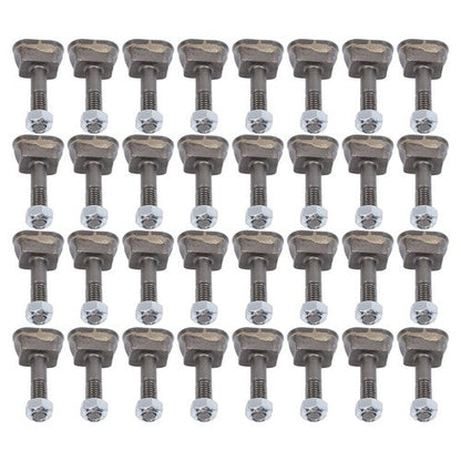 Aftermarket Stump Grinder Teeth Compatible For Vermeer Yellow Jacket 32 PACK