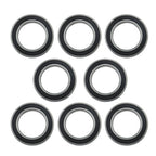 10Pcs 6907-2RS Bearings 35×55×10mm Double Rubber Seals Deep Groove Ball Bearing