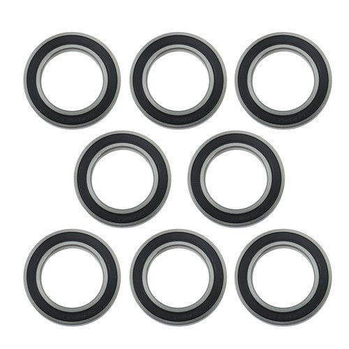 10Pcs 6907-2RS Bearings 35×55×10mm Double Rubber Seals Deep Groove Ball Bearing