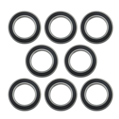 10Pcs 6907-2RS Bearings 35×55×10mm Double Rubber Seals Deep Groove Ball Bearing