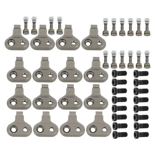 Stump Grinder Teeth & Pocket Kit 16 Teeth + 2-1/4" Bolts -For BARRETO SG30 Type