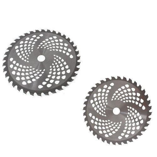 2 PC -9" x 36T Carbide Tip Brush Blades For Cutter Trimmer Weed Eater