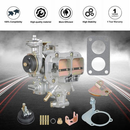 FIT For Fiat Renault Ford VW Dodge Toyota Pickup Jeep Carburetor 38*38 2 Barrel