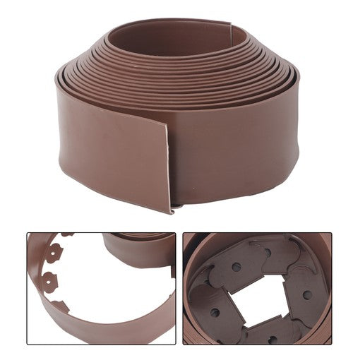 33 FT No-Dig Garden Edge Lawn Border L-shaped Landscape Edging Border Kit New