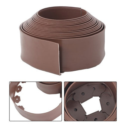 33 FT No-Dig Garden Edge Lawn Border L-shaped Landscape Edging Border Kit New