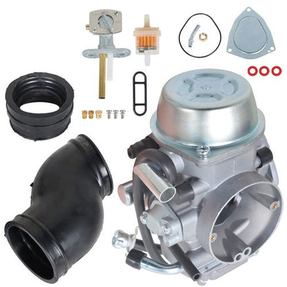 Carburetor Intake Manifolds Fuel Petcock For 2001 Yamaha Grizzly 600 YFM600FH