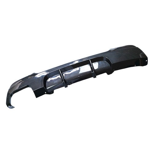 For BMW E92 E93 328i 335i M Sport 2006-2014 Carbon Look Rear Bumper Diffuser Lip