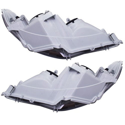 Driver + Passenger Side Headlight Projector Headlamps For Toyota Camry 2012-2014