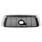Chrome Front Bumper Upper Grille Grill For 2010-2013 Toyota Tundra 53100-0C240