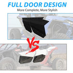 4 Piece Aluminum Door Panel Powder Coated for Can Am X3 Full Doors 17 18 19 20-2024