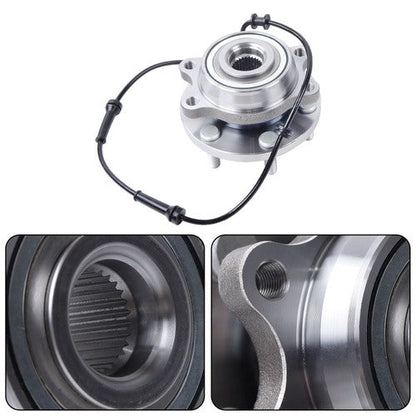2pcs Front Wheel Hubs Bearing Assembly For Nissan Xterra Frontier 4WD 515065