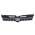 Front Bumper Upper Grille Grill w/ Chrome Trim for 2011-2014 for VW Touareg