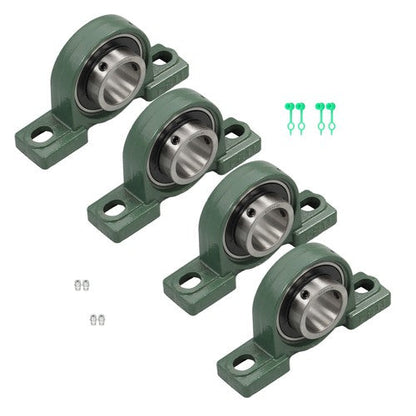 Cast Iron 4* UCP210-32 Pillow Block Mounted Bearing 2" Bore Self-Aligning