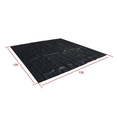Pond Liners HDPE  13 x 13 FT 20 Mil Fish Liners For Outdoor Ponds & Water Garden