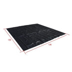 Pond Liners HDPE  13 x 13 FT 20 Mil Fish Liners For Outdoor Ponds & Water Garden