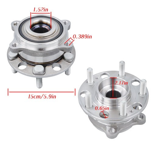 Front Wheel Bearing Hub Assembly For Hyundai Santa Fe 2015-18 Kia Sorento 513409
