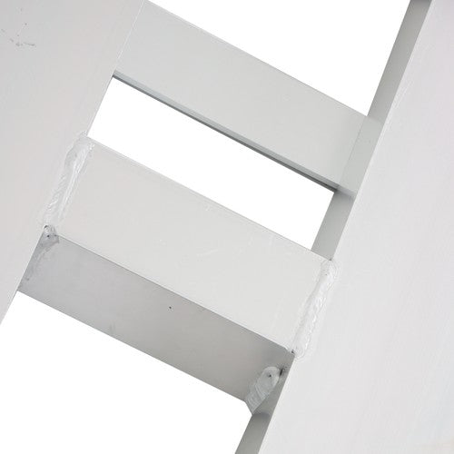 2Pcs Aluminum 80"×15" Ramps 6000 LBS Hook End Knife For Truck Car Auto Trailer