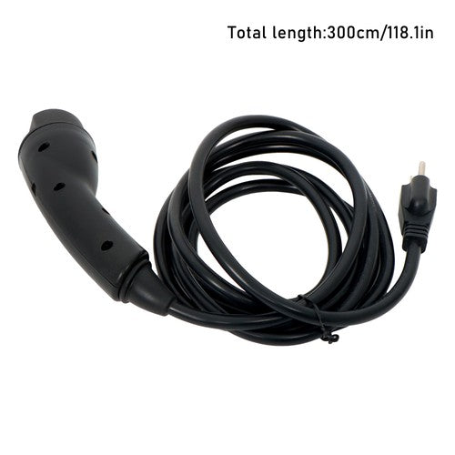 Golf Carts Charging Power Cord Assembly Fits For Evolution ICON Black