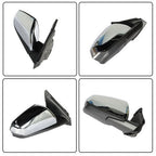 RH Side Mirror Blind Spot Signal Light Chrome 8Pin For Equinox 2018-2022