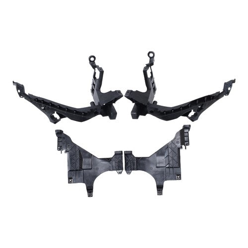 4PCS Front Headlight Mount Support Plate Bracket For Audi A4 S4 2013-2015 2016