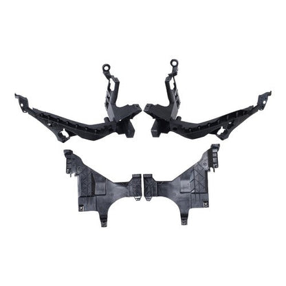 4PCS Front Headlight Mount Support Plate Bracket For Audi A4 S4 2013-2015 2016
