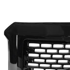 Front Bumper Grille Denali Style Gloss Black for 2014 2015 for GMC Sierra 1500