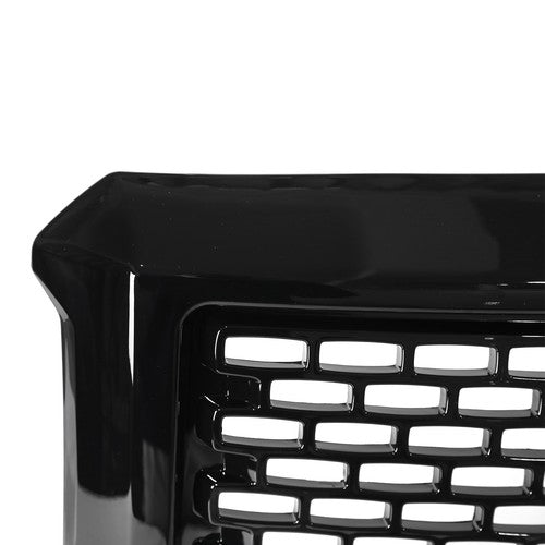 Front Bumper Grille Denali Style Gloss Black for 2014 2015 for GMC Sierra 1500
