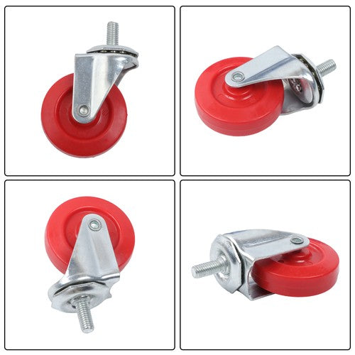 Universal Rolling Knee Creeper Pad Foam Padded with Tool Tray & 5 Swivel Wheels
