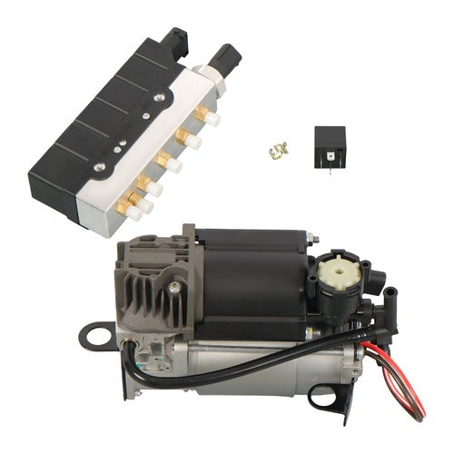 2203200104 For Mercedes W220 S500 S350 Air Ride Compressor &Valve Block Assembly
