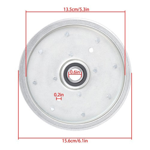 AUC10172 For John Deere Z335E 42" Z535R 54" Lawn Mower Deck Flat Idler Pulley