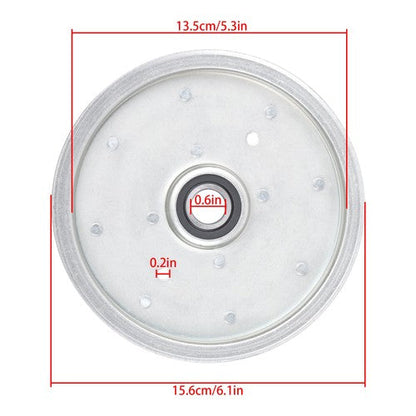 AUC10172 For John Deere Z335E 42" Z535R 54" Lawn Mower Deck Flat Idler Pulley