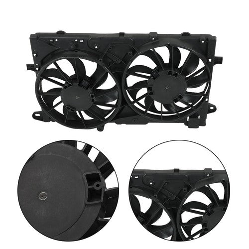 20979495 For 2013-2015 Chevy Malibu 2.0L 2.5L L4 Radiator Cooling Fan Assembly