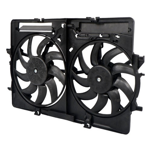 For Audi S4/S5 2013-2015 Dual Radiator Condenser Cooling Fan Assembly AU3115113