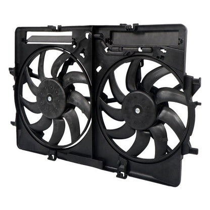For Audi S4/S5 2013-2015 Dual Radiator Condenser Cooling Fan Assembly AU3115113