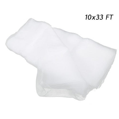 Ultra Fine Mesh Netting 10 × 33 FT Pest Barrier Protection Bird Net Plants