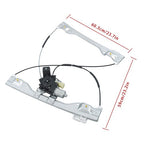 For Ford F-150 2015-20 NEW Electric Window Actuator Assembly FR w/Motor 751-007