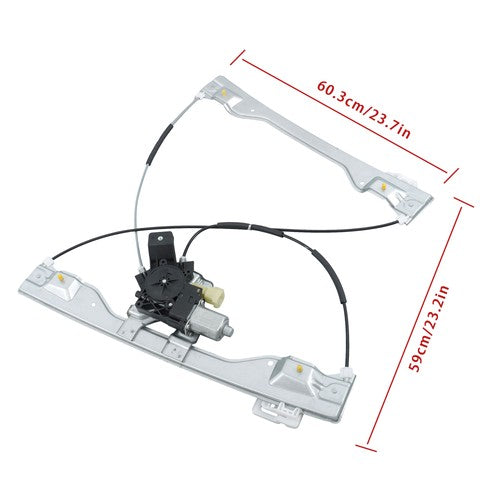 For Ford F-150 2015-20 NEW Electric Window Actuator Assembly FR w/Motor 751-007