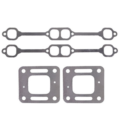 For Mercruiser 5.0 mpi 5.7 350 mag riser block v8 elbow kit Gasket Manifold