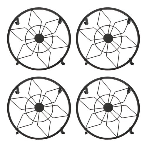 3/4 Pack 9 Inch Metal Plant Stands For Indoor & Outdoor Planters Stand