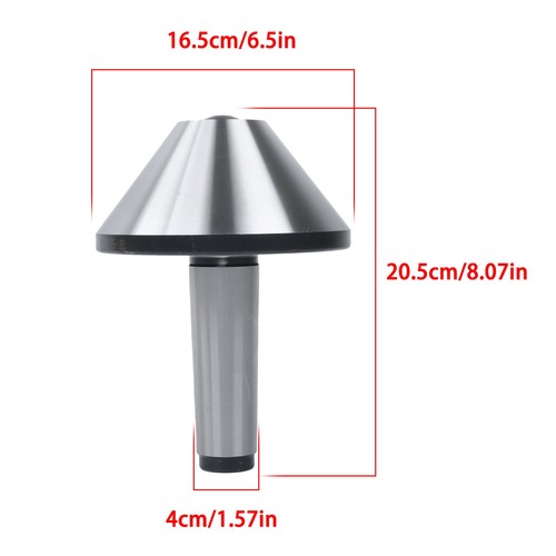MT5 Morse Taper CNC .0007" Bull Nose Live Center 1760LB 1600 RPM New