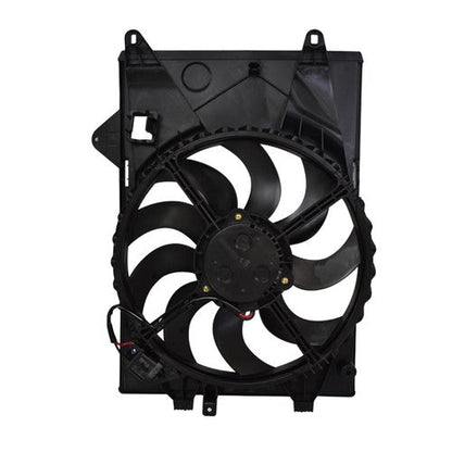 For 13-18 Chevy Trax 1.8L Plastic Radiator AC Condenser Electric Cooling Fan