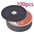 100 Pack 4-1/2"x.040"x7/8" Cut-off Wheel - Metal & Stainless Steel Cutting Discs