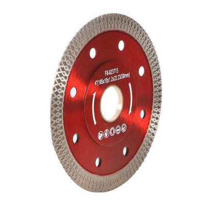 4" Dry Wet Super Thin Diamond Porcelain Saw Blades Ceramic Cutting Disc Wheels